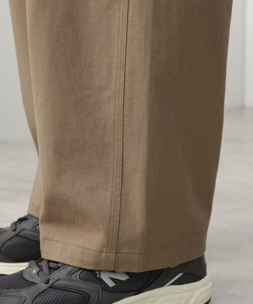 THE SHOP TK / ザ ショップ ティーケー パンツ | ツイルチノワイドパンツ | 詳細17