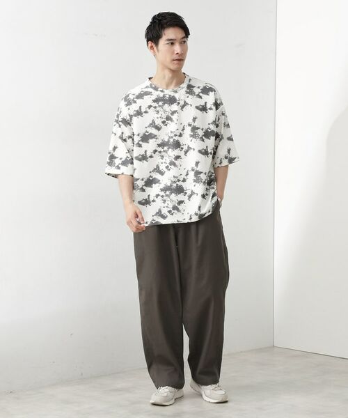 THE SHOP TK / ザ ショップ ティーケー パンツ | ツイルチノワイドパンツ | 詳細3