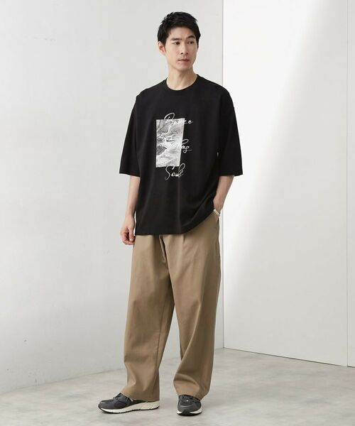 THE SHOP TK / ザ ショップ ティーケー パンツ | ツイルチノワイドパンツ | 詳細7