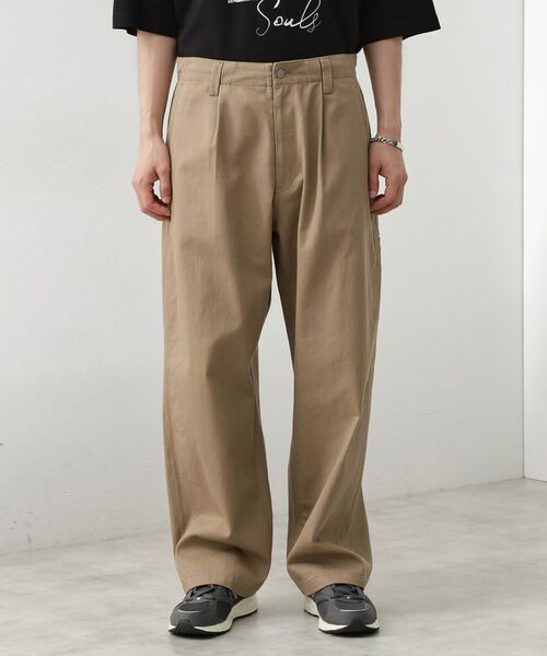THE SHOP TK / ザ ショップ ティーケー パンツ | ツイルチノワイドパンツ | 詳細9