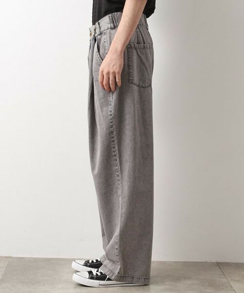 THE SHOP TK / ザ ショップ ティーケー パンツ | ツータックワイドデニムパンツ | 詳細10