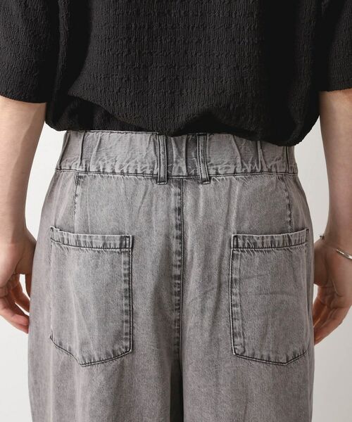 THE SHOP TK / ザ ショップ ティーケー パンツ | ツータックワイドデニムパンツ | 詳細13