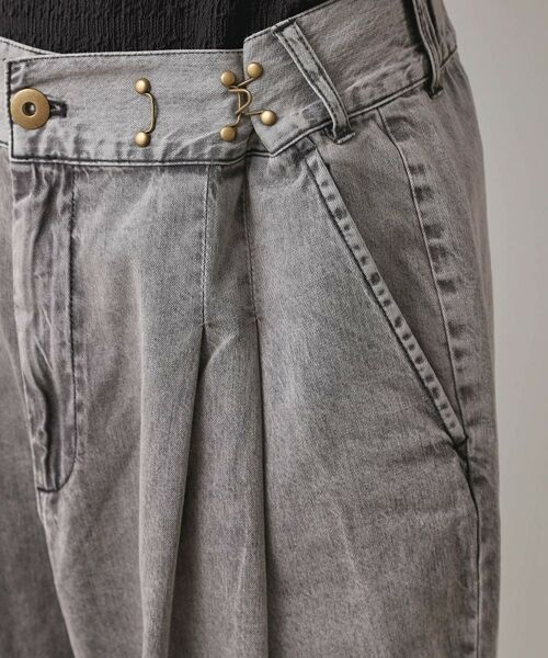 THE SHOP TK / ザ ショップ ティーケー パンツ | ツータックワイドデニムパンツ | 詳細14