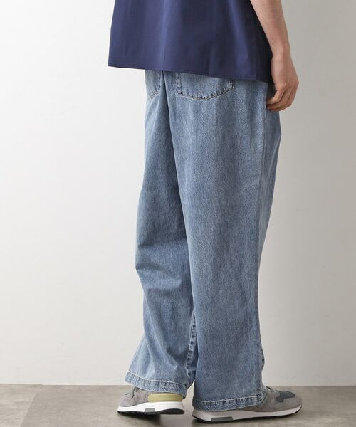 THE SHOP TK / ザ ショップ ティーケー パンツ | ツータックワイドデニムパンツ | 詳細2