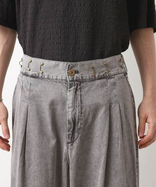 THE SHOP TK / ザ ショップ ティーケー パンツ | ツータックワイドデニムパンツ | 詳細20