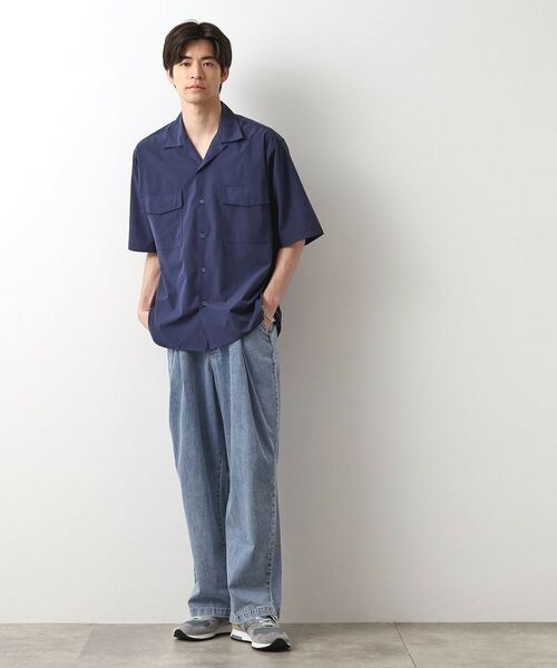 THE SHOP TK / ザ ショップ ティーケー パンツ | ツータックワイドデニムパンツ | 詳細3