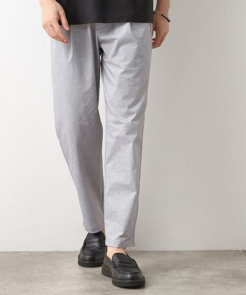 THE SHOP TK / ザ ショップ ティーケー パンツ | スマートムーブメッシュバーズアイイージーパンツ　【軽量/洗濯機OK/セットアップ可】 | 詳細1