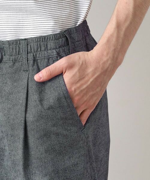 THE SHOP TK / ザ ショップ ティーケー パンツ | スマートムーブメッシュバーズアイイージーパンツ　【軽量/洗濯機OK/セットアップ可】 | 詳細18