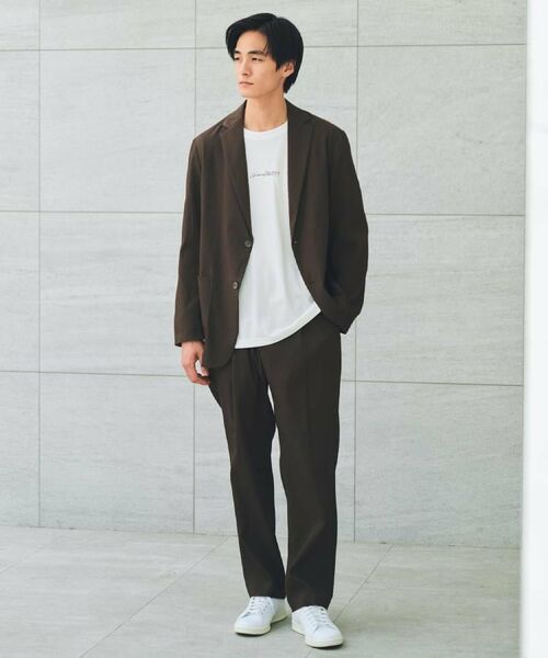 THE SHOP TK / ザ ショップ ティーケー パンツ | 【Begin/ビギン10月号掲載】楊柳スマートイージーパンツ 軽量/洗濯機OK/セットアップ可 | 詳細2