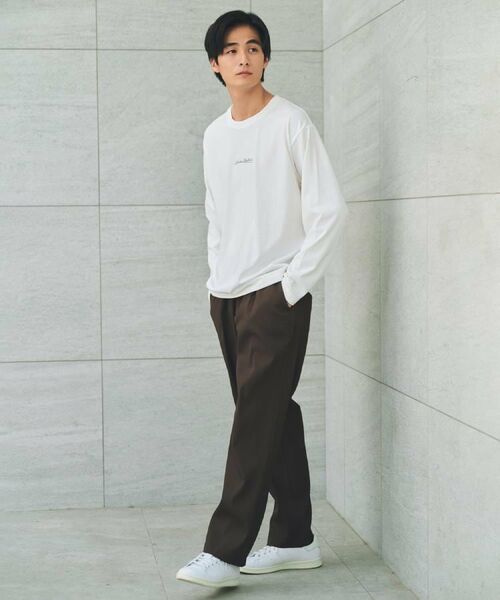 THE SHOP TK / ザ ショップ ティーケー パンツ | 【Begin/ビギン10月号掲載】楊柳スマートイージーパンツ 軽量/洗濯機OK/セットアップ可 | 詳細3