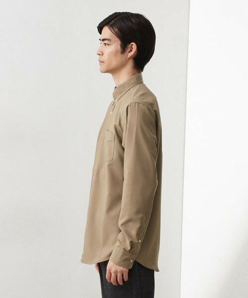 THE SHOP TK / ザ ショップ ティーケー シャツ・ブラウス | スムースファイバー長袖シャツ 【吸水速乾/UVカット/軽量/イージーケア】 | 詳細14