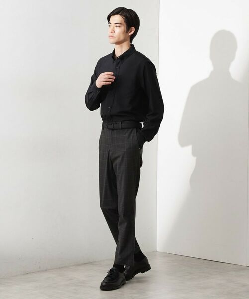 THE SHOP TK / ザ ショップ ティーケー シャツ・ブラウス | スムースファイバー長袖シャツ 【吸水速乾/UVカット/軽量/イージーケア】 | 詳細3