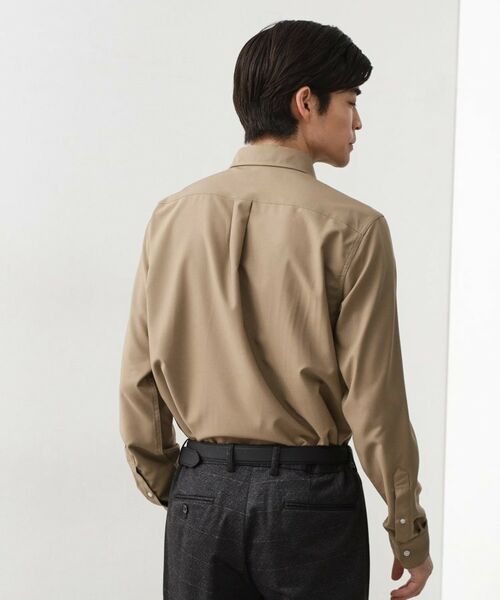 THE SHOP TK / ザ ショップ ティーケー シャツ・ブラウス | スムースファイバー長袖シャツ 【吸水速乾/UVカット/軽量/イージーケア】 | 詳細5
