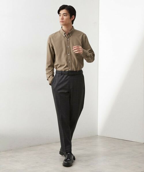 THE SHOP TK / ザ ショップ ティーケー シャツ・ブラウス | スムースファイバー長袖シャツ 【吸水速乾/UVカット/軽量/イージーケア】 | 詳細7