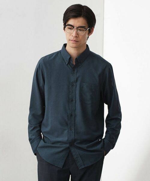 THE SHOP TK / ザ ショップ ティーケー シャツ・ブラウス | スムースファイバー長袖シャツ 【吸水速乾/UVカット/軽量/イージーケア】 | 詳細9