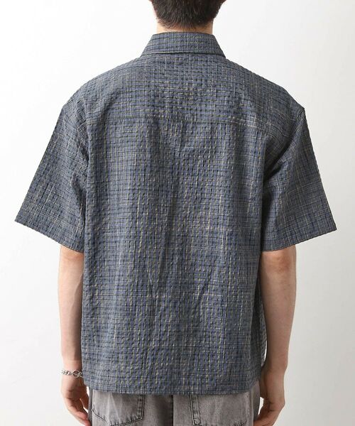 THE SHOP TK / ザ ショップ ティーケー シャツ・ブラウス | シアサッカーチェックシャツ 【洗濯機OK】 | 詳細11