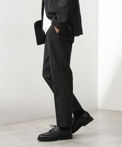 THE SHOP TK / ザ ショップ ティーケー パンツ | エバーデニムスラックス【色落ちしにくい/洗濯機OK/ストレッチ/セットアップ可】 | 詳細1