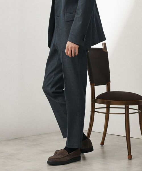 THE SHOP TK / ザ ショップ ティーケー パンツ | エバーデニムスラックス【色落ちしにくい/洗濯機OK/ストレッチ/セットアップ可】 | 詳細5