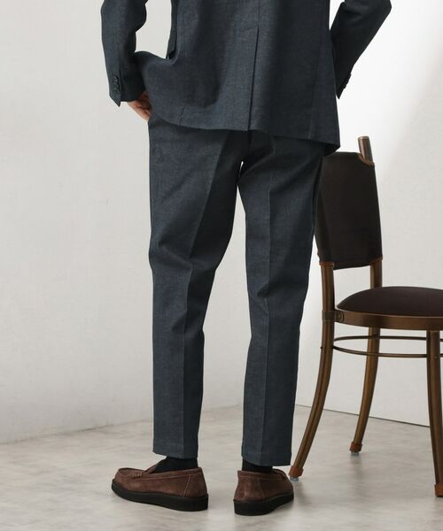 THE SHOP TK / ザ ショップ ティーケー パンツ | エバーデニムスラックス【色落ちしにくい/洗濯機OK/ストレッチ/セットアップ可】 | 詳細6