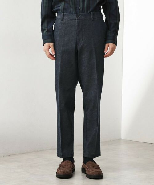 THE SHOP TK / ザ ショップ ティーケー パンツ | エバーデニムスラックス【色落ちしにくい/洗濯機OK/ストレッチ/セットアップ可】 | 詳細9