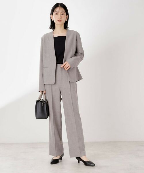 THE SHOP TK / ザ ショップ ティーケー ショルダーバッグ | バイカラー合皮ショルダーバッグ | 詳細4