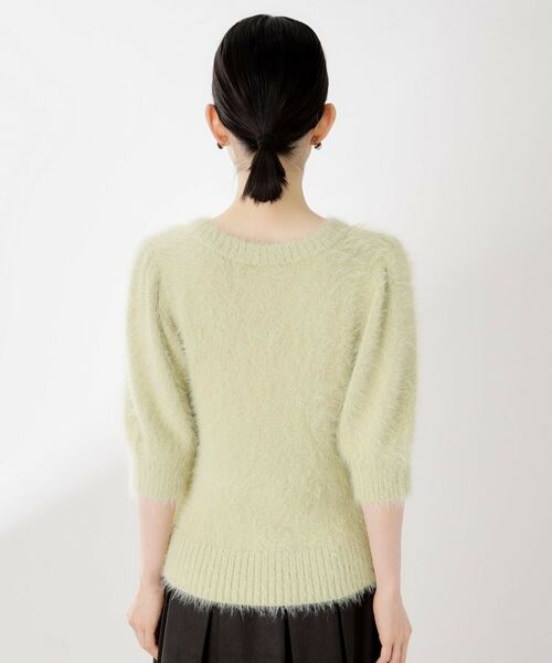 THE SHOP TK / ザ ショップ ティーケー ニット・セーター | 【大人の魅力引き出す】5分袖フェザーニット/洗える | 詳細25
