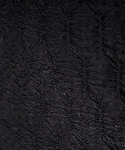 THE SHOP TK / ザ ショップ ティーケー カットソー | ウェーブシアー袖クシュプルオーバー【洗濯機OK】 | 詳細10