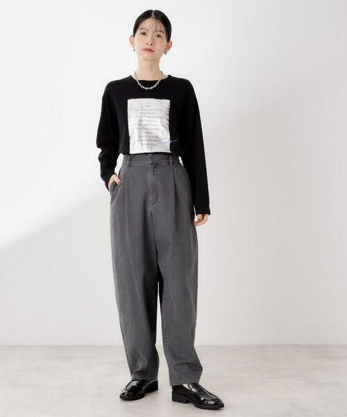 THE SHOP TK / ザ ショップ ティーケー Tシャツ | ロゴアソート長袖Tシャツ【アンチピリング/UVカット/洗濯機OK】 | 詳細15