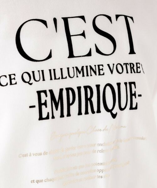 THE SHOP TK / ザ ショップ ティーケー Tシャツ | ロゴアソート長袖Tシャツ【アンチピリング/UVカット/洗濯機OK】 | 詳細4