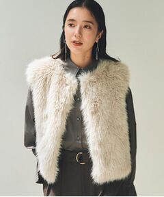 THE SHOP TK / ザ ショップ ティーケー ベスト | フェイクファーベスト