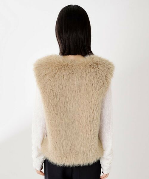 THE SHOP TK / ザ ショップ ティーケー ベスト | フェイクファーベスト | 詳細19