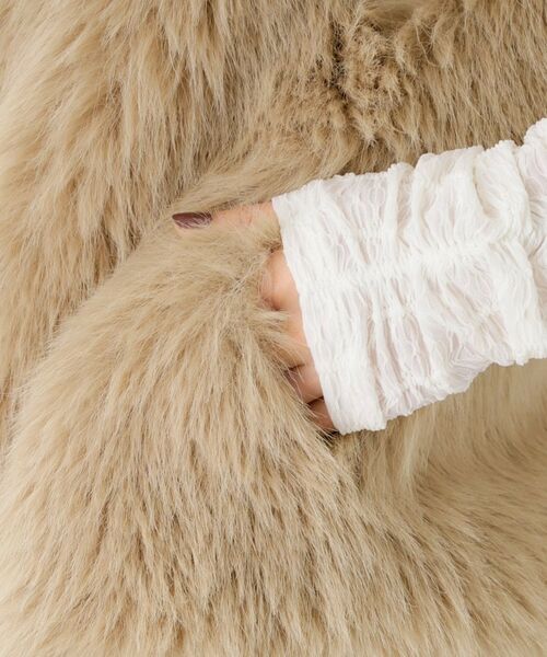 THE SHOP TK / ザ ショップ ティーケー ベスト | フェイクファーベスト | 詳細22