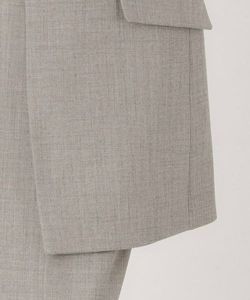 THE SHOP TK / ザ ショップ ティーケー ベスト | ノーカラージレ【セットアップ可/洗濯機OK】/CAVIANシリーズ | 詳細18