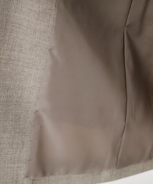 THE SHOP TK / ザ ショップ ティーケー ベスト | ノーカラージレ【セットアップ可/洗濯機OK】/CAVIANシリーズ | 詳細20