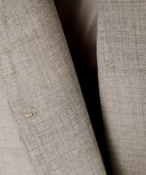 THE SHOP TK / ザ ショップ ティーケー ベスト | ノーカラージレ【セットアップ可/洗濯機OK】/CAVIANシリーズ | 詳細21