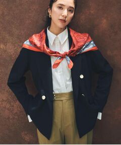 THE SHOP TK / ザ ショップ ティーケー テーラードジャケット | 【今羽織るなら】ダブルブレストジャケット【セットアップ可/洗える】