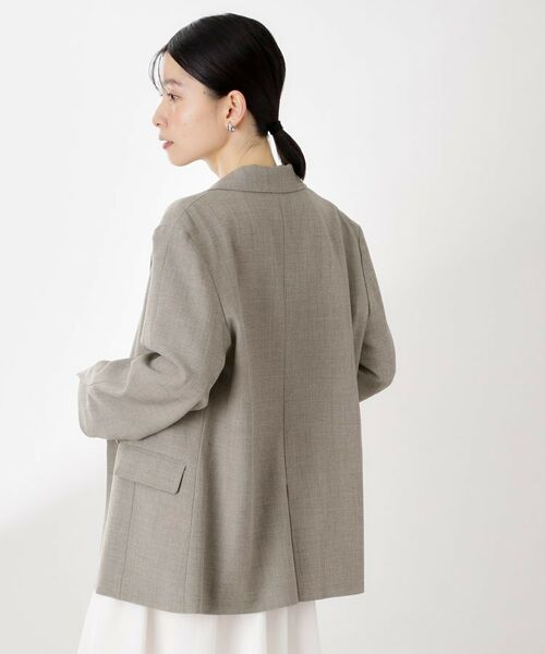 THE SHOP TK / ザ ショップ ティーケー テーラードジャケット | 【今羽織るなら】ダブルブレストジャケット【セットアップ可/洗える】 | 詳細14