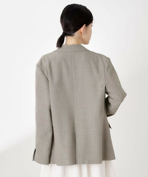 THE SHOP TK / ザ ショップ ティーケー テーラードジャケット | 【今羽織るなら】ダブルブレストジャケット【セットアップ可/洗える】 | 詳細15