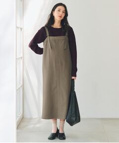 THE SHOP TK / ザ ショップ ティーケー ロング・マキシ丈ワンピース | ナローストラップジャンスカ