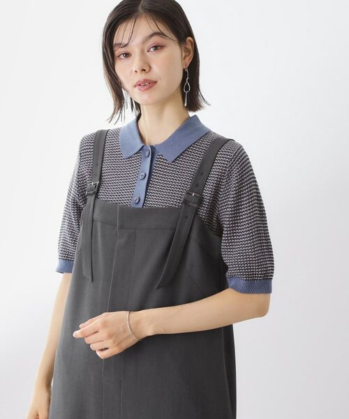 THE SHOP TK / ザ ショップ ティーケー ロング・マキシ丈ワンピース | ナローストラップジャンスカ | 詳細5