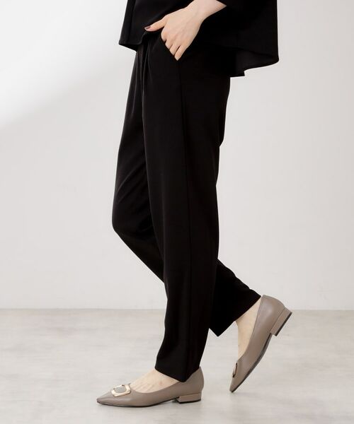 THE SHOP TK / ザ ショップ ティーケー セットアップ | 【着るだけでコーディネートが決まる】スキッパーブラウス&パンツセット | 詳細13