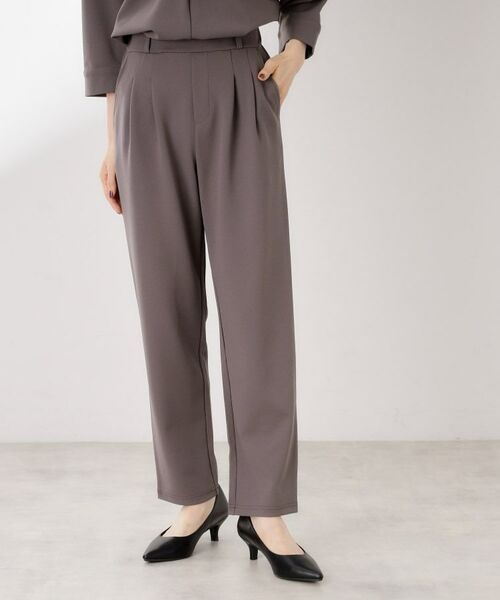 THE SHOP TK / ザ ショップ ティーケー セットアップ | 【着るだけでコーディネートが決まる】スキッパーブラウス&パンツセット | 詳細18