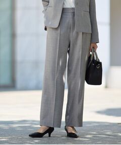 THE SHOP TK / ザ ショップ ティーケー パンツ | ビジネスセミワイドパンツ【セットアップ可/洗濯機OK】/CAVIANシリーズ