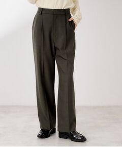 THE SHOP TK / ザ ショップ ティーケー パンツ | ビジネスセミワイドパンツ【セットアップ可/洗濯機OK】/CAVIANシリーズ