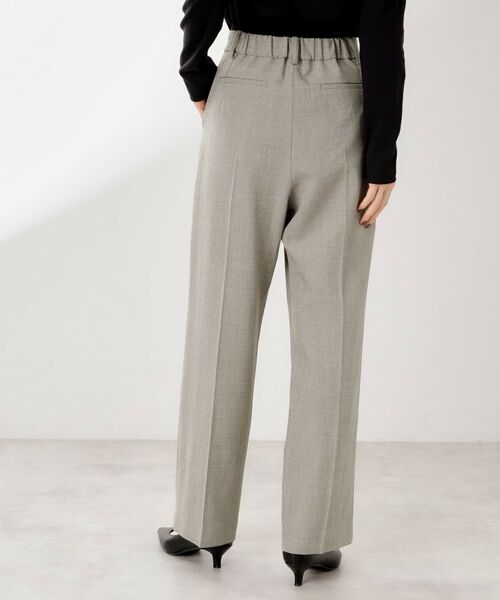 THE SHOP TK / ザ ショップ ティーケー パンツ | ビジネスセミワイドパンツ【セットアップ可/洗濯機OK】/CAVIANシリーズ | 詳細8