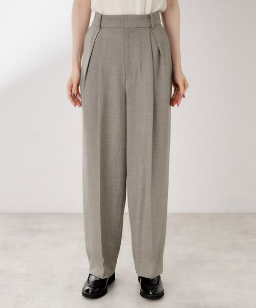 THE SHOP TK / ザ ショップ ティーケー パンツ | ベルト付バレルパンツ【セットアップ可】/CAVIANシリーズ | 詳細27