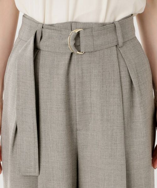 THE SHOP TK / ザ ショップ ティーケー パンツ | ベルト付バレルパンツ【セットアップ可】/CAVIANシリーズ | 詳細28