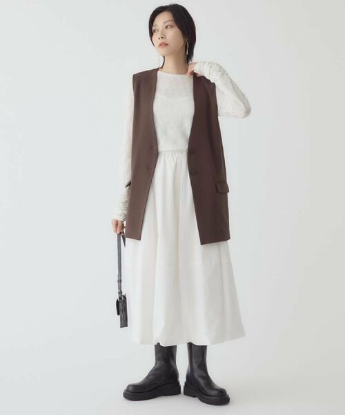 THE SHOP TK / ザ ショップ ティーケー ロング・マキシ丈スカート | バルーンスカ―ト | 詳細3