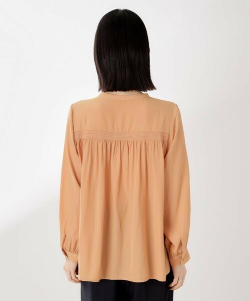 THE SHOP TK / ザ ショップ ティーケー シャツ・ブラウス | ヴィンテージサテンギャザーシャツ | 詳細18