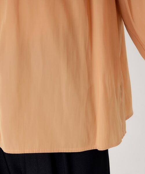 THE SHOP TK / ザ ショップ ティーケー シャツ・ブラウス | ヴィンテージサテンギャザーシャツ | 詳細21